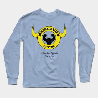 Vintage Manotaur's Gym Long Sleeve T-Shirt